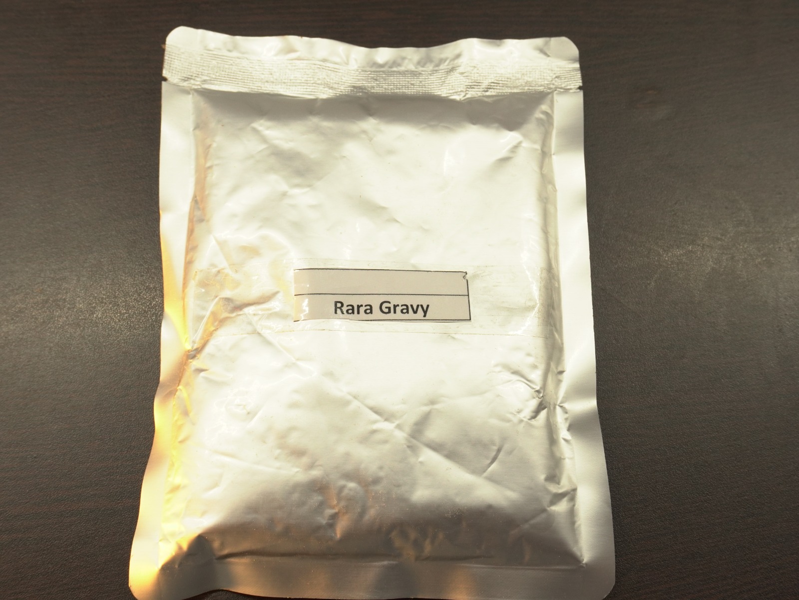 McCain French fries on wooden board